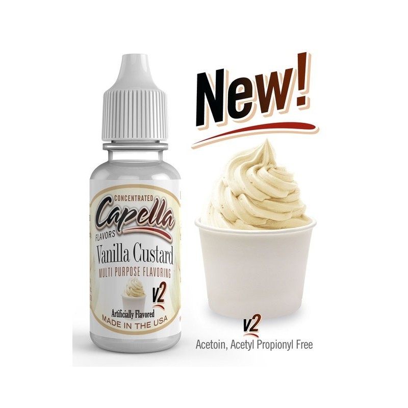 Vanilla Custard V2 - Capella Vanilla Custard V2 - Capella