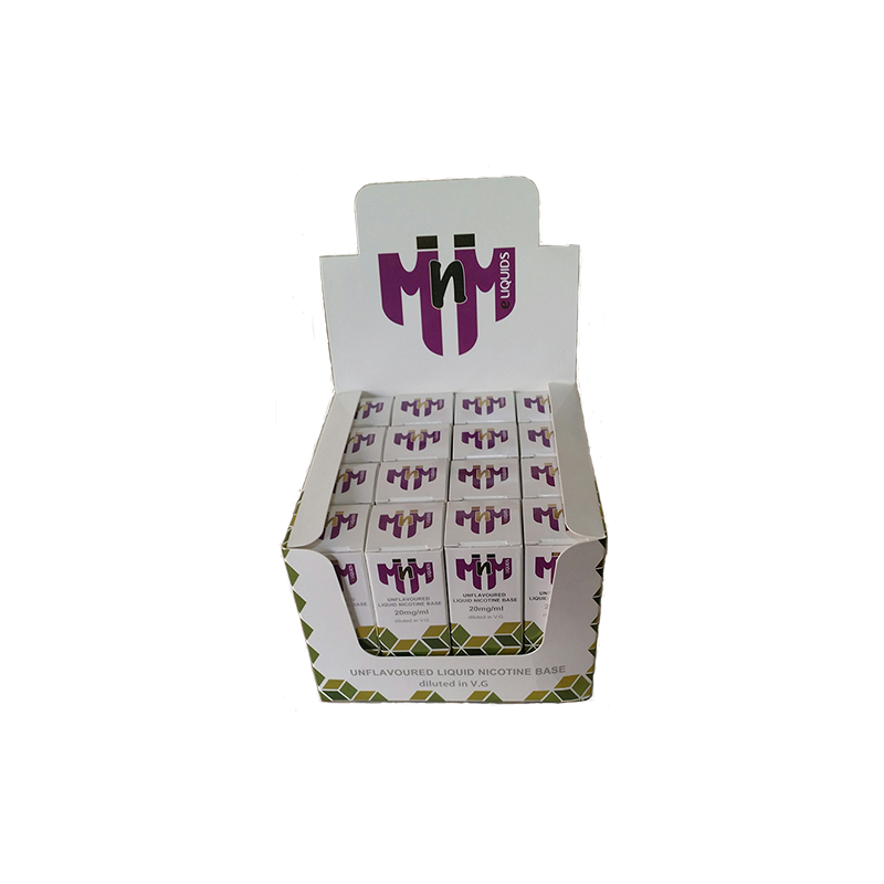 BOX - 10ml Nicotine at 20 mg/ml concentration in VG BOX - 10ml Nicotine at 20 mg/ml concentration in VG